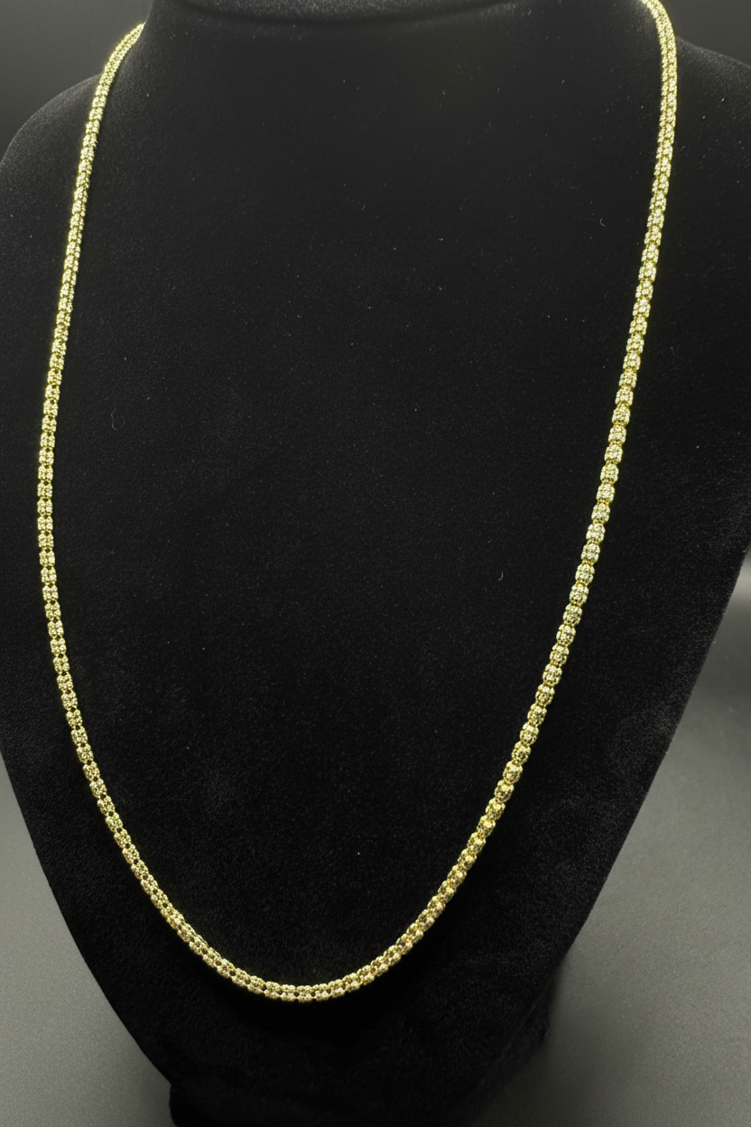 10k ICE CHAIN 22” 3mm