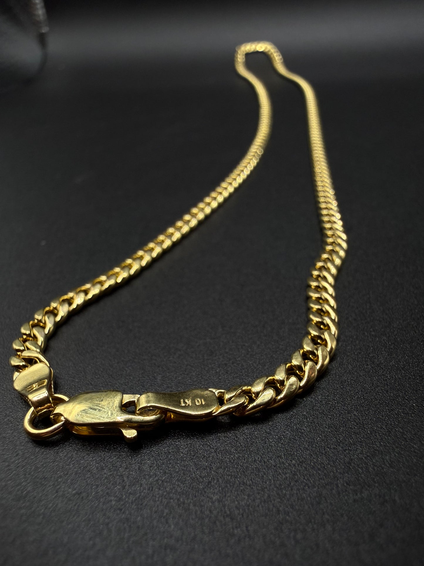 10k GOLD MIAMI CUBAN 20” 3.5mm
