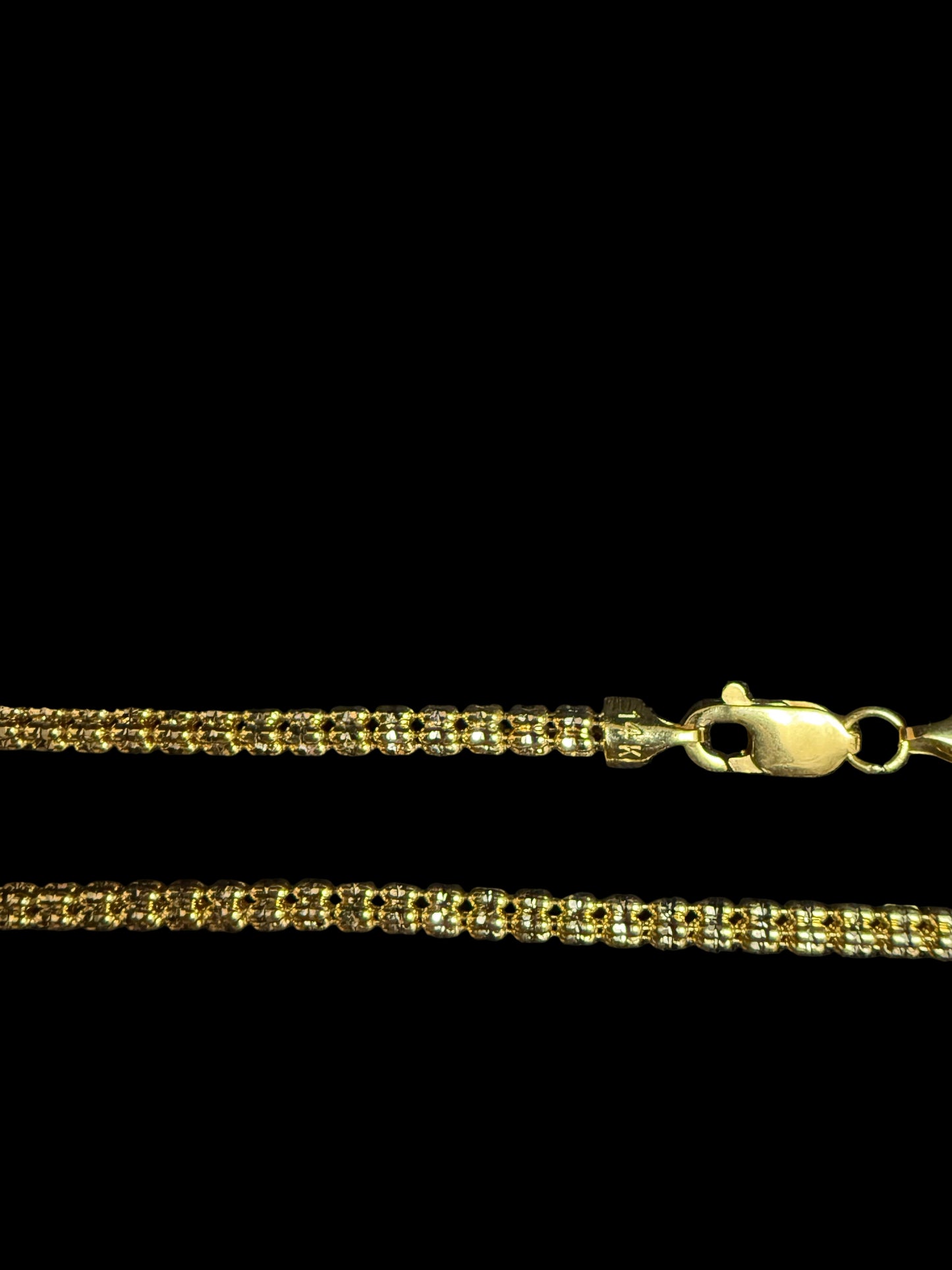 14k ICE CHAIN