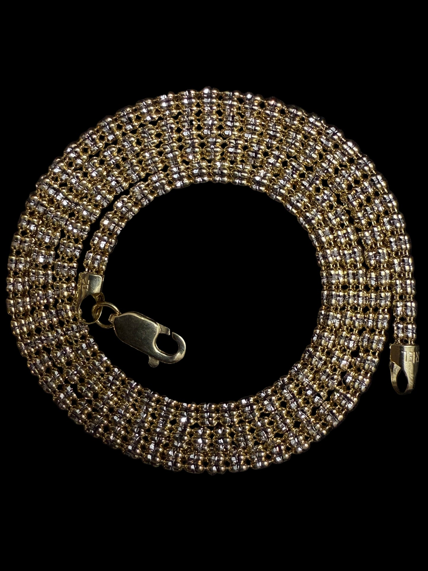 14k ICE CHAIN