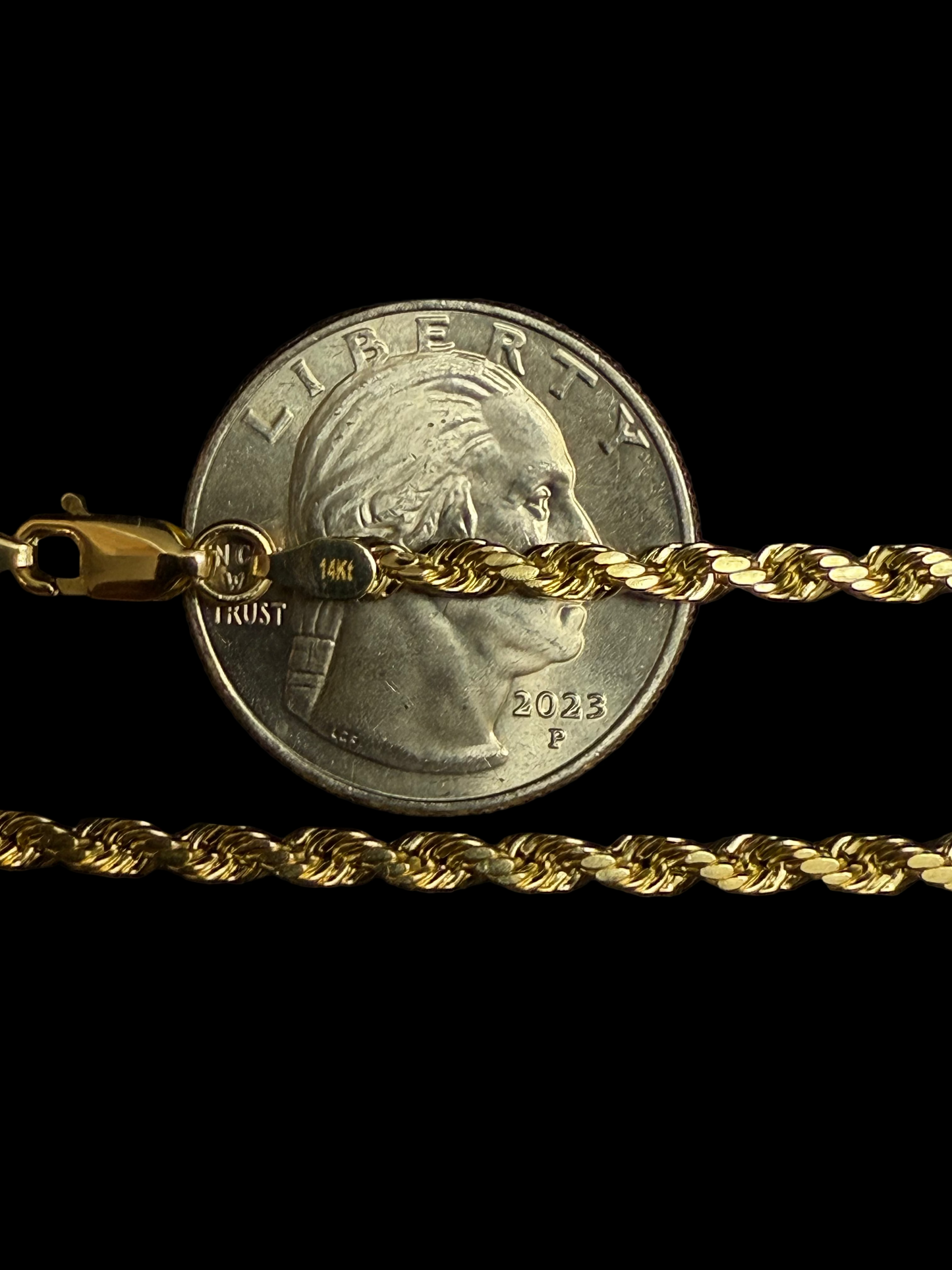 14k ROPE CHAIN