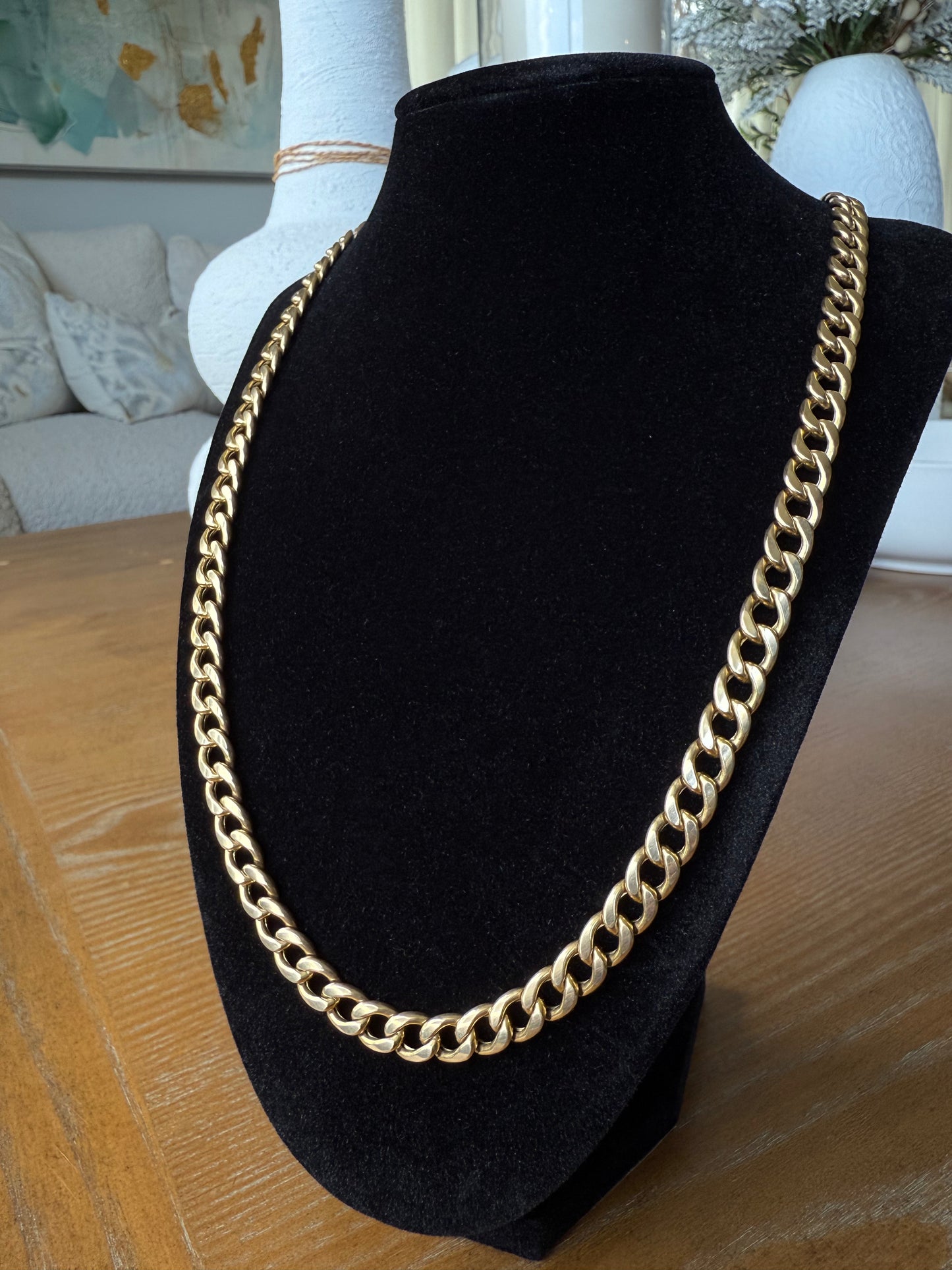 14k Cuban style