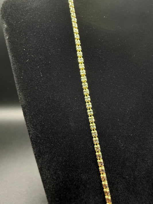 10k ICE CHAIN 22” 3mm
