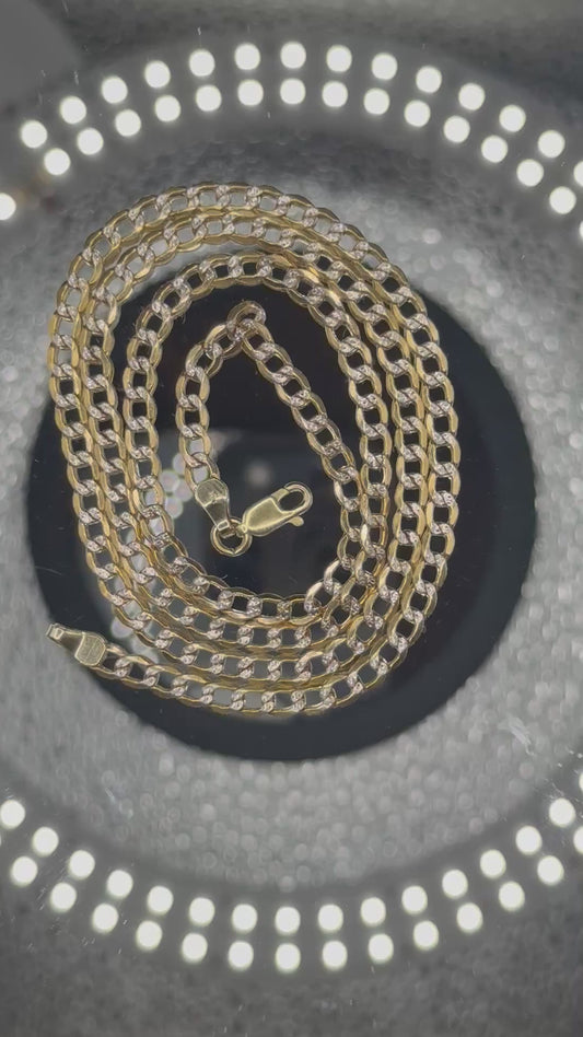 10K 22” 4mm TWO TONE MIAMI FLAT CURB